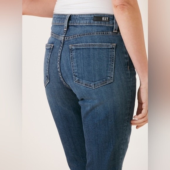 Kut From The Kloth Catherine Boyfriend Skinny Size 6 - Picture 13 of 13